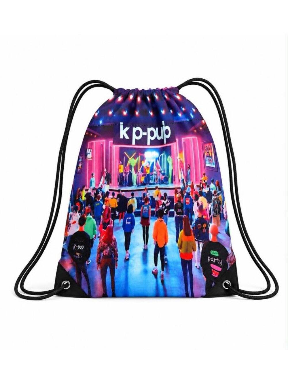 K-Pop Drawstring Backpack